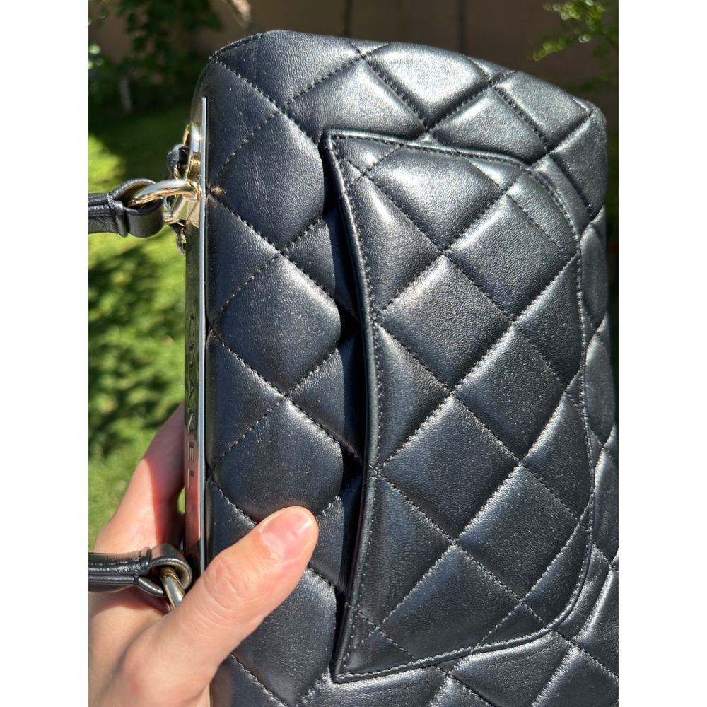 Chanel Trendy small size black with gold hardware series 27 - Picture 10 of 16
